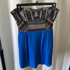 Strapless mini urban outfitters mini dress